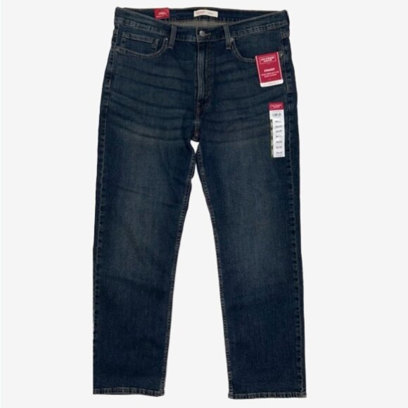 NWT Levi's Strauss Signature Straight leg Relaxed Blue Jeans Ultimate Flex 36x30 - Picture 1 of 14